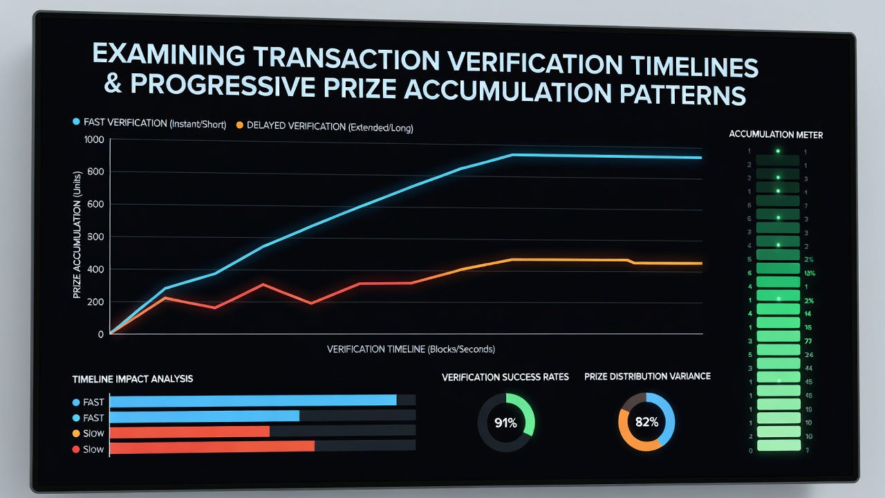 Diagram over akkumuleringsmønstre i progressive jackpots på trådløse platforme